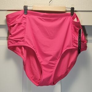 NWT La Blanca Tummy Control Bikini Bottom Size 20W